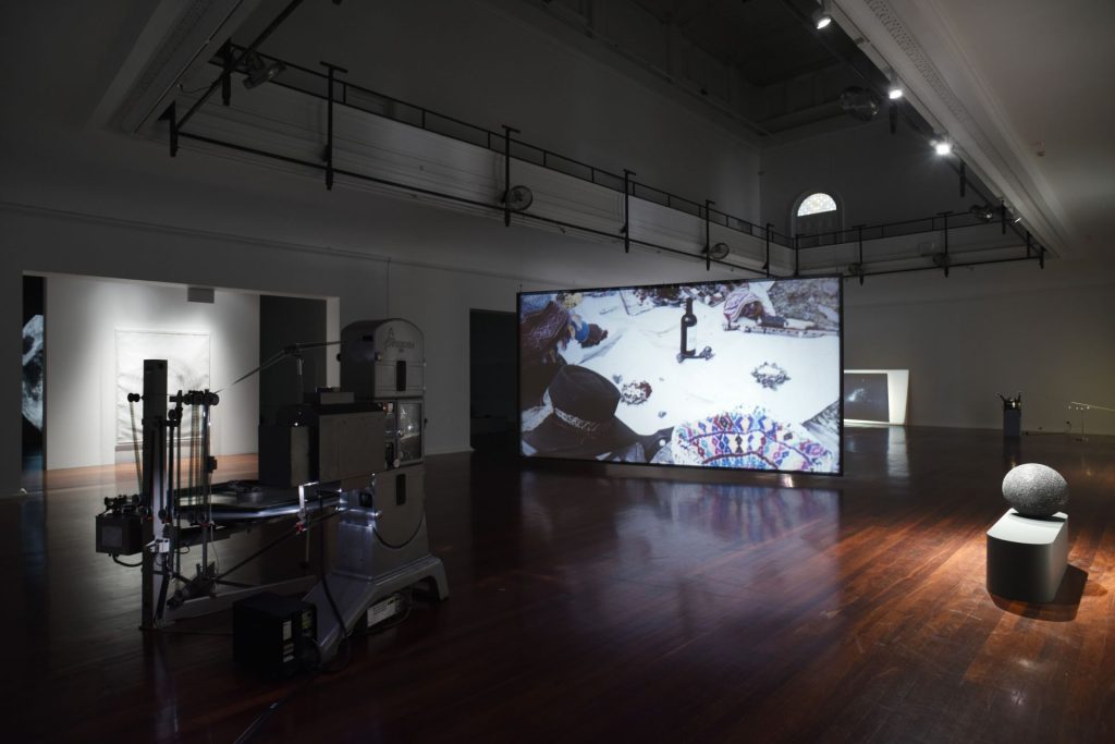 2. Rosa Barba, exhibition view, Emanations, Perth Institute of Contemporary Arts, 2023, © Rosa Barba, VG Bild-Kunst, Bonn 2022, photo: Dan McCabe